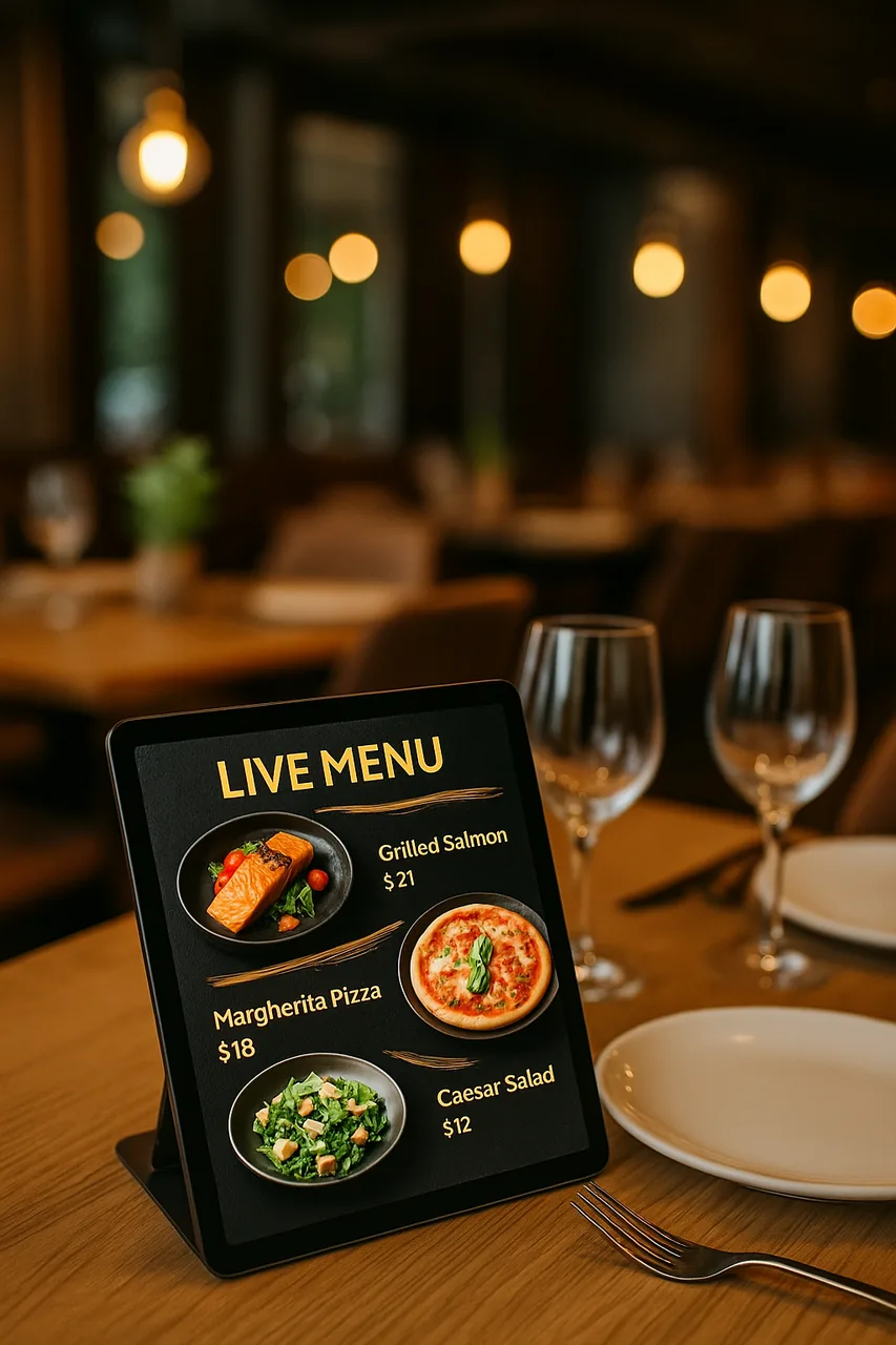 Menu Update Review